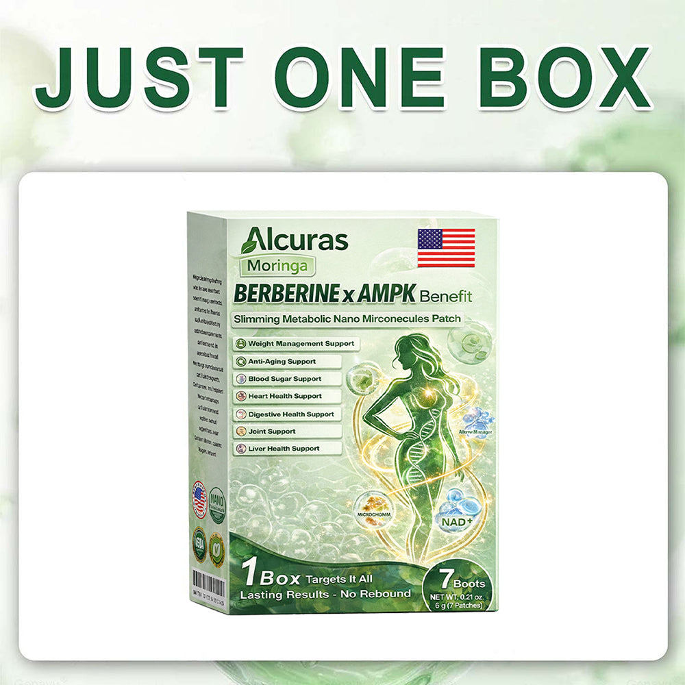 ๐ฉโโ๏ธAlcurasโข Moringa ร Berberine ร AMPK 8-Benefit Slimming & Metabolic Nano Microneedle Patch ๐บ๐ธ Just once a day ยท Visible changes in 7 days โ
For obesity, loose skin, diabetes, sleep apnea, joint issues, and more๐๐๐