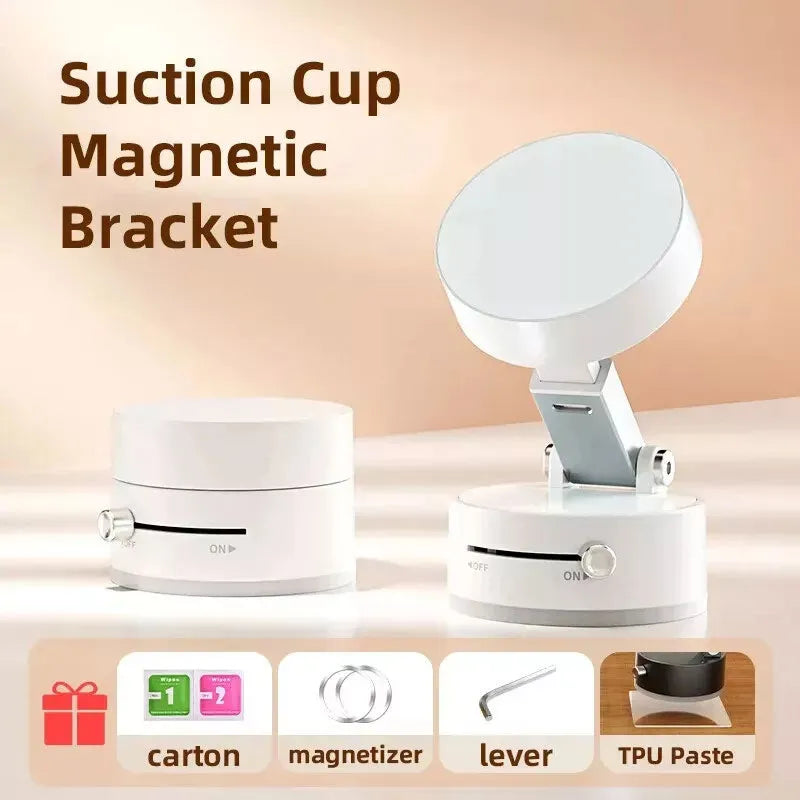 🎁 Vacuum Suction Magnetic Phone Stand