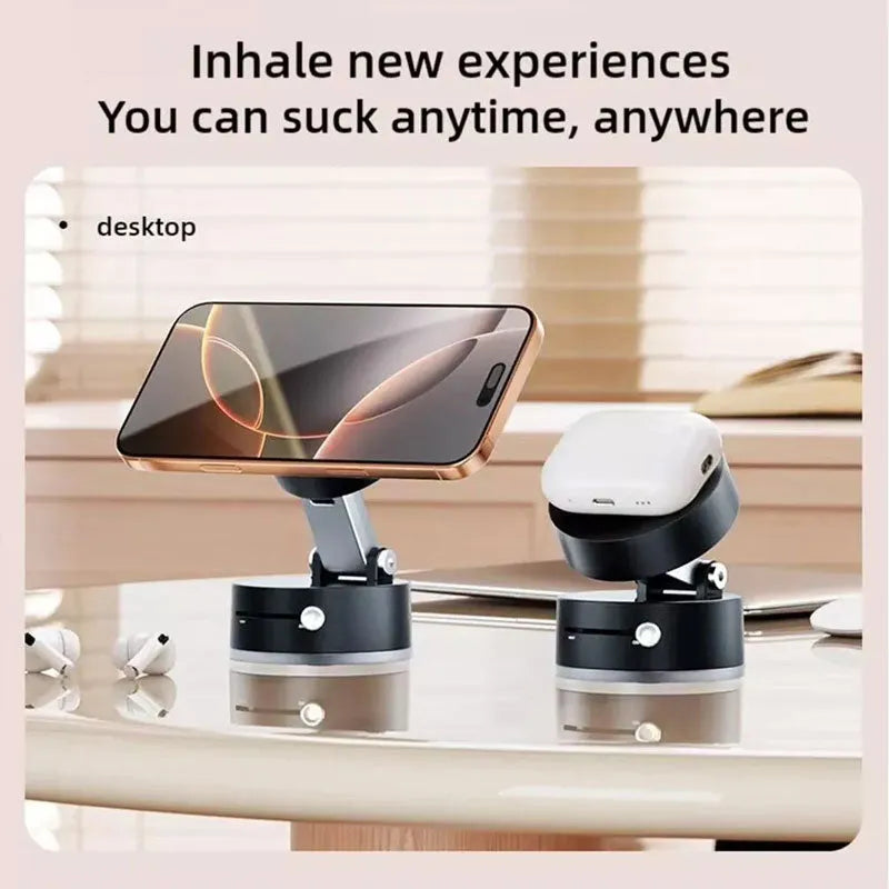 🎁 Vacuum Suction Magnetic Phone Stand