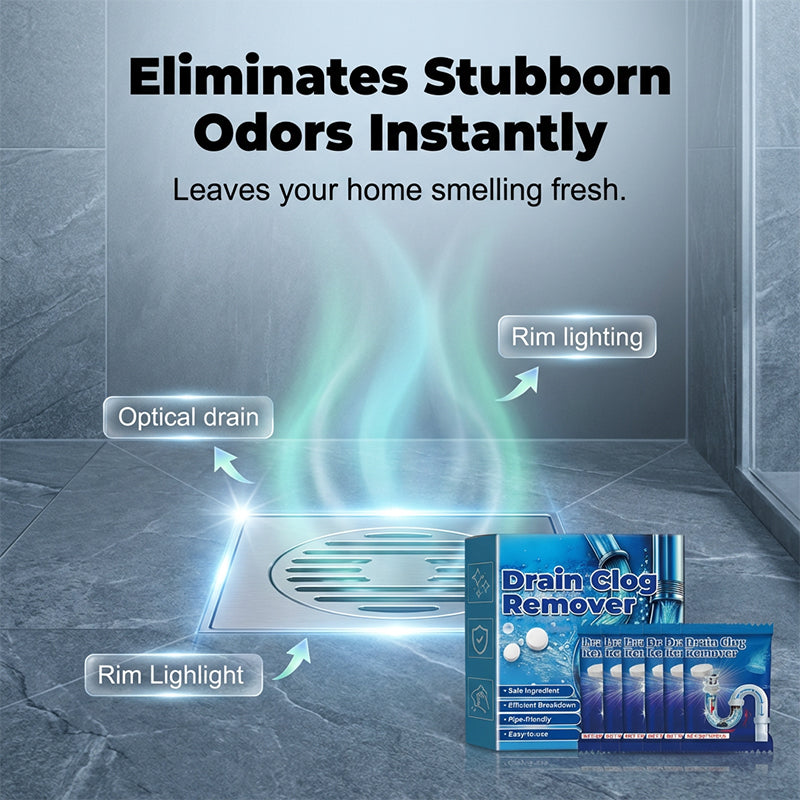 🔥Effervescent Drain Clog Remover Tablets