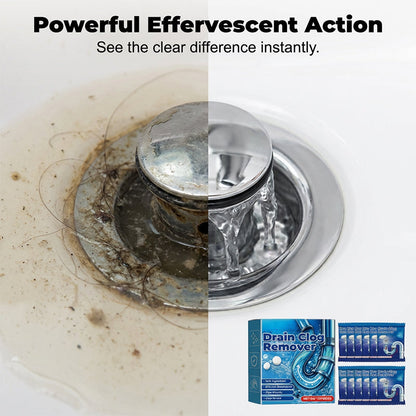 🔥Effervescent Drain Clog Remover Tablets