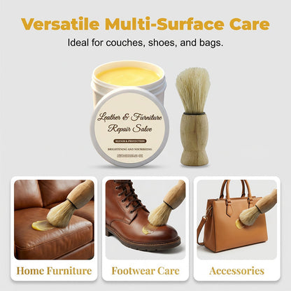 Leather & Furniture Repair Salve with Brush